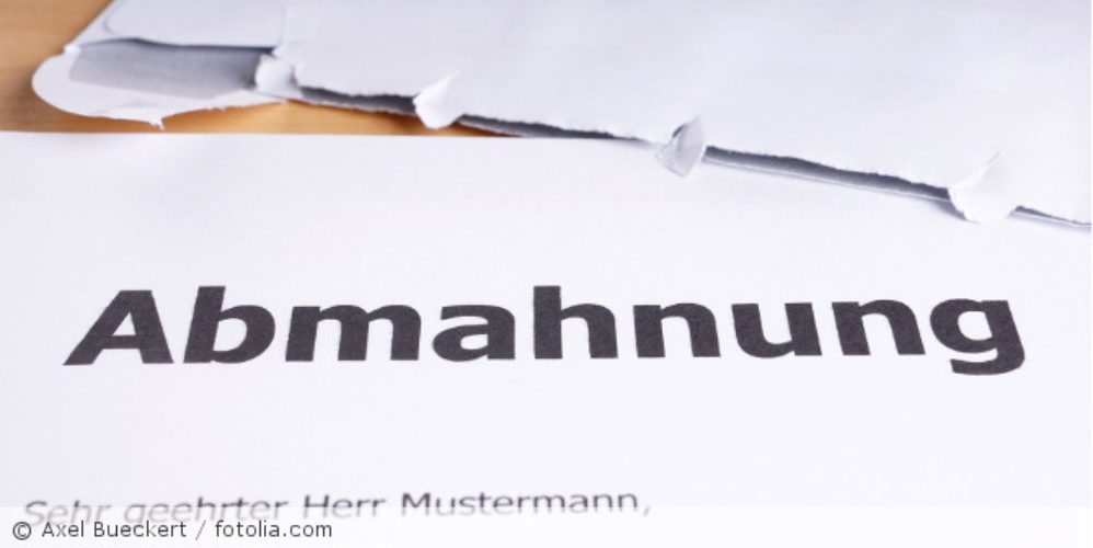 Abmahnung_fotolia_63355766