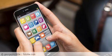 Apps auf dem Smartphone.