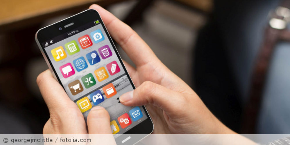 Apps auf dem Smartphone.