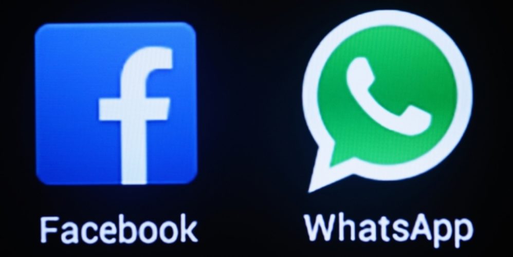 Die Apps von Facebooks und WhatsApp.
