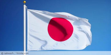 Japan Flagge.