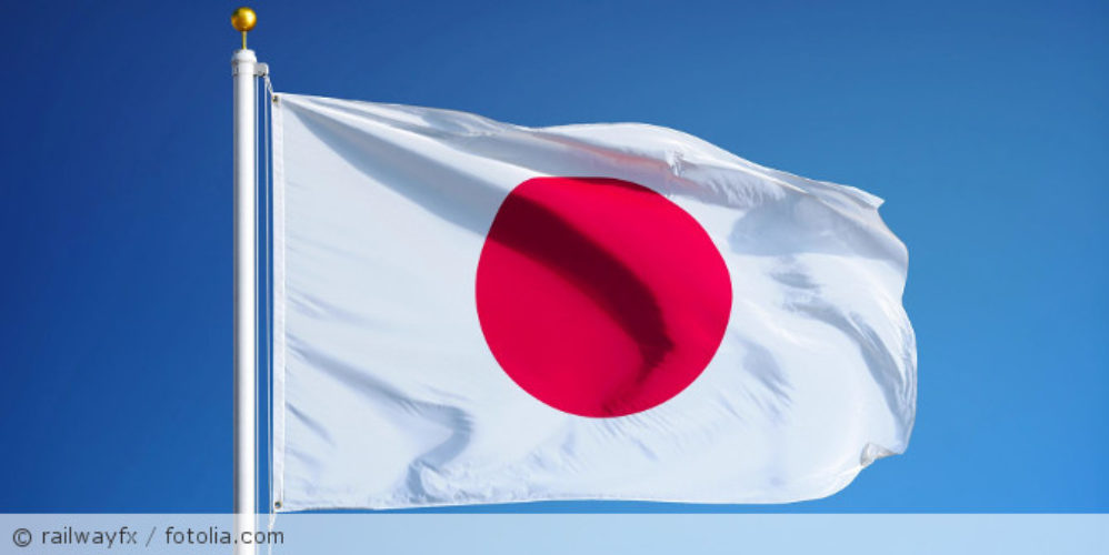 Japan Flagge.
