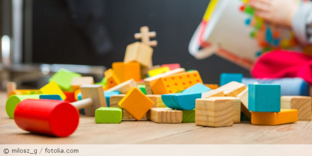 Kinderspielzeug aus Holz.