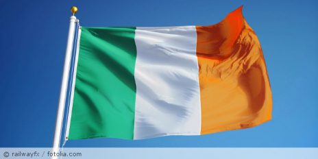 Irland Flagge.