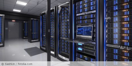 Ein Serverraum.