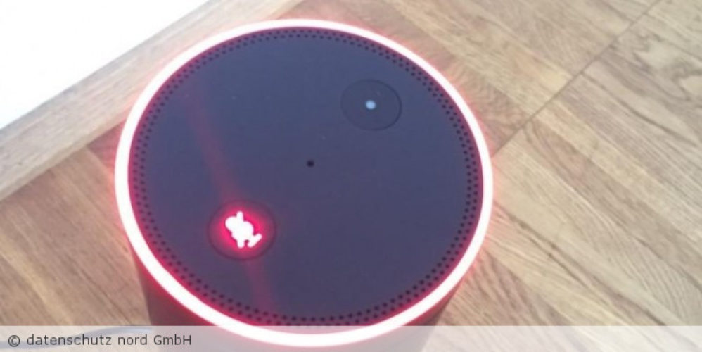 Lautsprecher mit Bluetooth der Rot leutet.