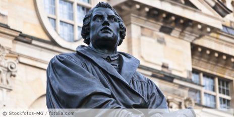 Martin-Luther Statur.