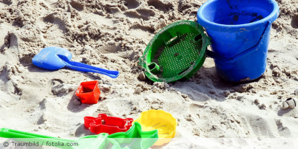 Sandkasten Spielzeug für Kinder.