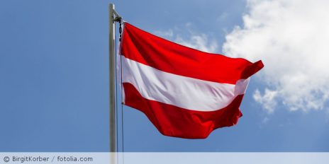 Österreich Flagge.