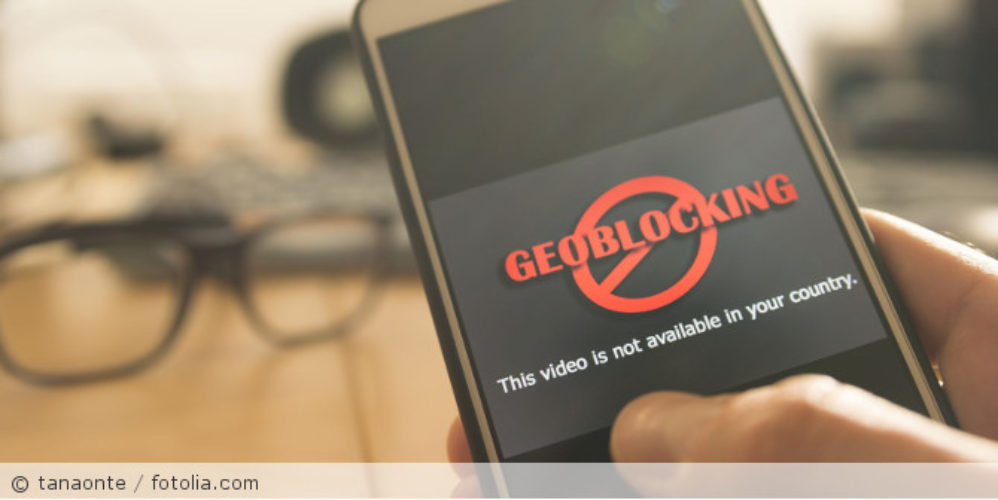 Smartphone mit einen Geblockt-Symbol auf dem Bildschirm.