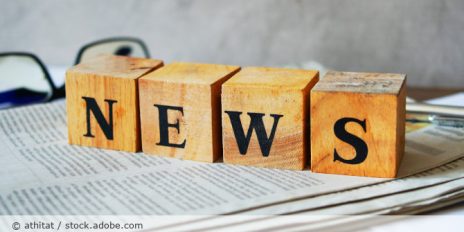 Würfel mit der Aufschrift "News".