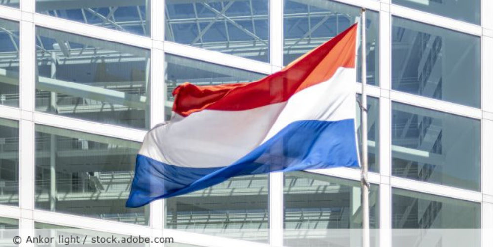 Niederlande-Flagge.