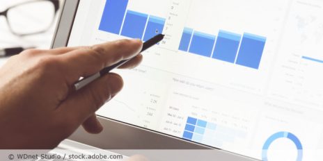 Auswertung von Daten auf einen Computer.