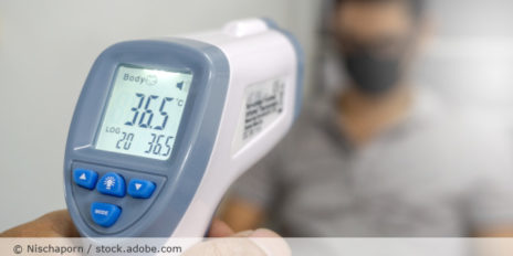 Fiberthermometer.