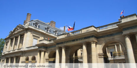 Gebäude in Frankreich.