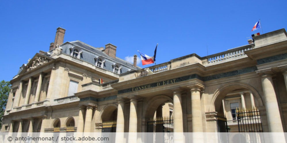 Gebäude in Frankreich.
