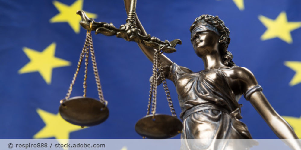 Justitia Figur.