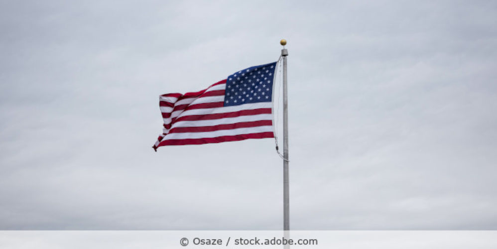 USA-Flagge.