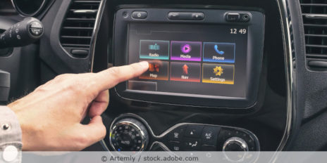 Multimediasystem im Auto