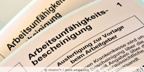 Arbeitsunfähigkeitsbescheinigung, Krankmeldung