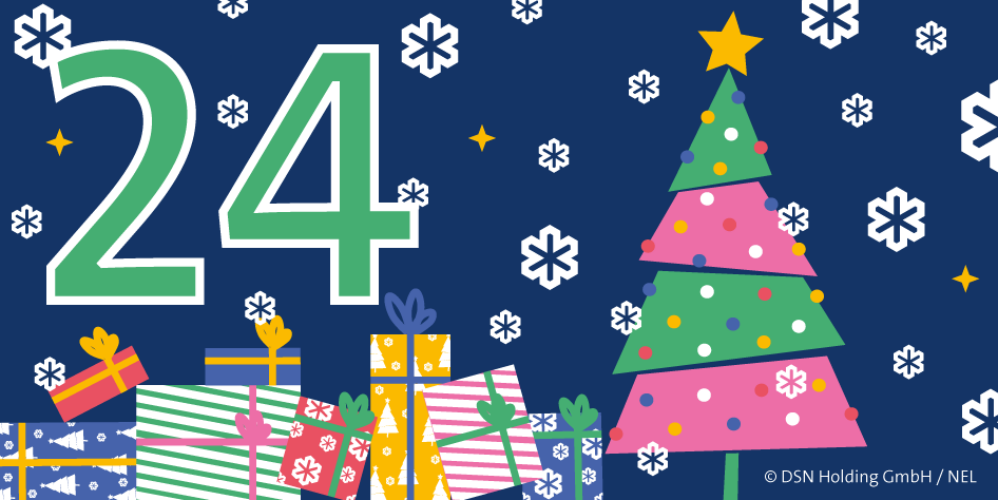 Adventskalenderbild für den 24. Dezember