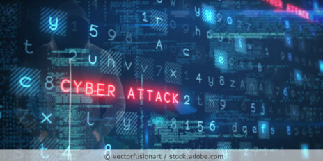 Illustration zum Thema Cyber Attack.