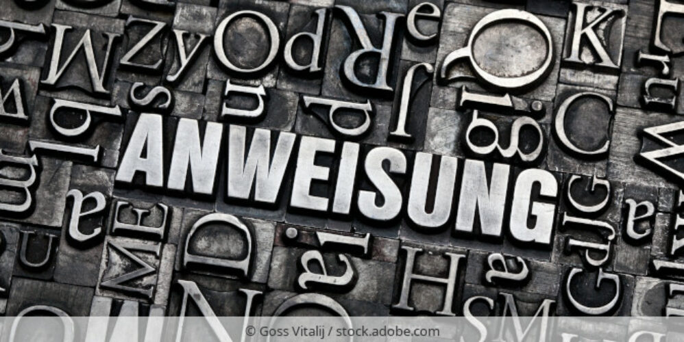 Anweisung_AdobeStock_42433453