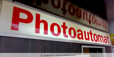 Fotoautomat für Passbilder