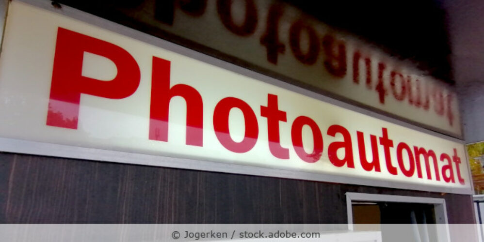 Fotoautomat für Passbilder