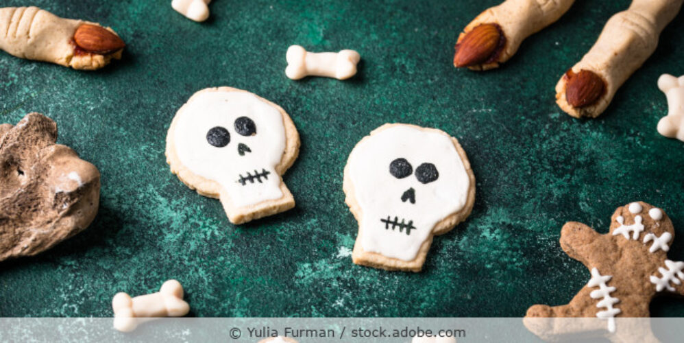 verschiedene Zombie-Cookies