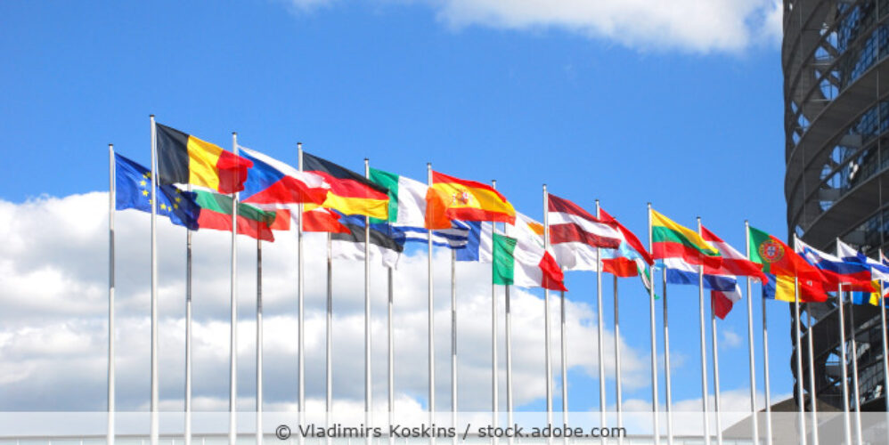 Flaggen der europäischen Mitgliedsländer